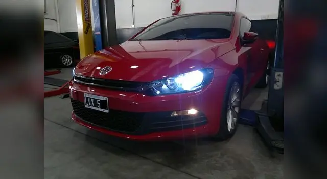 Siempre prueba las luces.