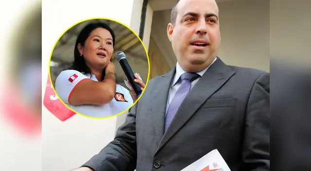 Tratan de defender a Keiko.