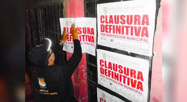 Locales no contaban con licencia de funcionamiento.