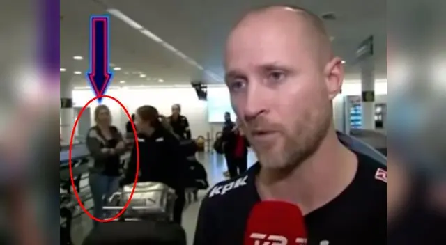 Estaban realizando una entrevista a un entrenador. 