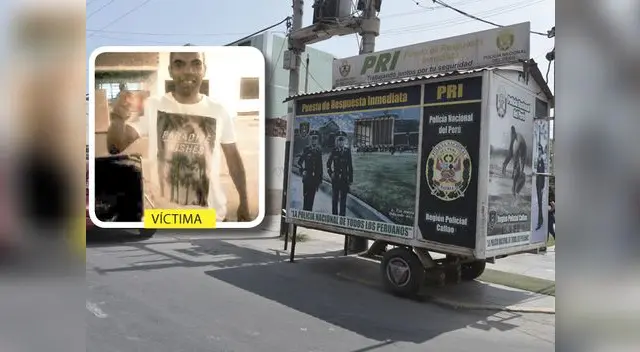 Sicario acribilló a pucherito a dos metros de caseta de vigilancia policial, en pleno estado de emergencia, en el Callao. 