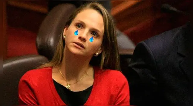 La candidata al congreso reconoció su terrible error. 