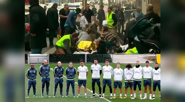 Equipo español dedicó minuto de silencio a víctimas de atentado