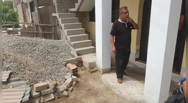 En el frontis de este predio murió la mujer.