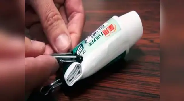 Usa lo adecuado del dentífrico o crema dental