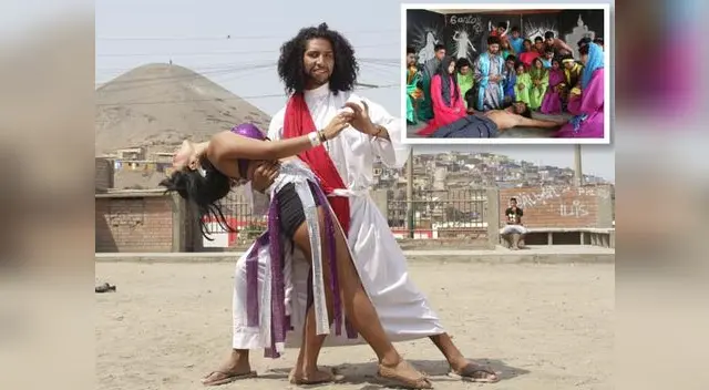 Cristo moreno le pone ritmo a la Semana Santa.