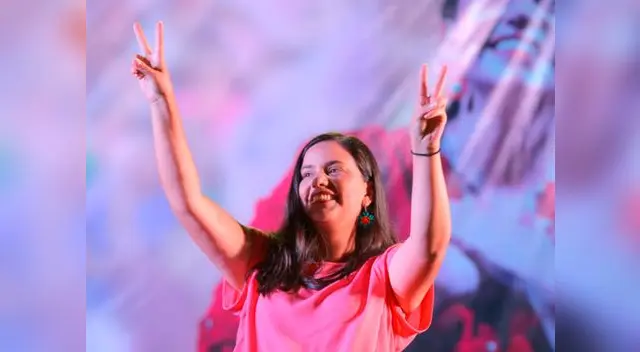 Verónika Mendoza, del Frente Amplio.