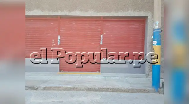 Tienda de ropa que fue asaltada por los delincuentes en San Luis Tienda de ropa que fue asaltada por los delincuentes en San Luis