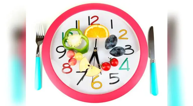 Respeta los horarios de tus comidas