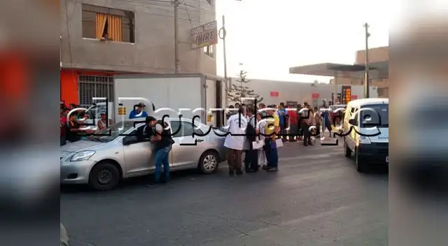 Peritos llegaron al lugar de los hechos