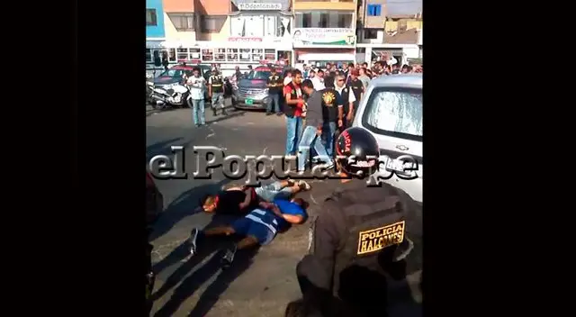 Tres delincuentes fueron detenidos