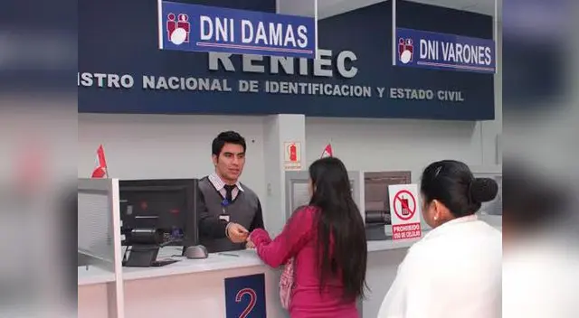 Hasta las 19:00 horas será la atención para obtener DNI 