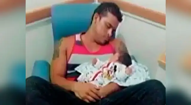 Pareja presentó a su primer hijo en común