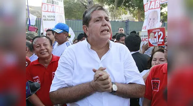Alan García.