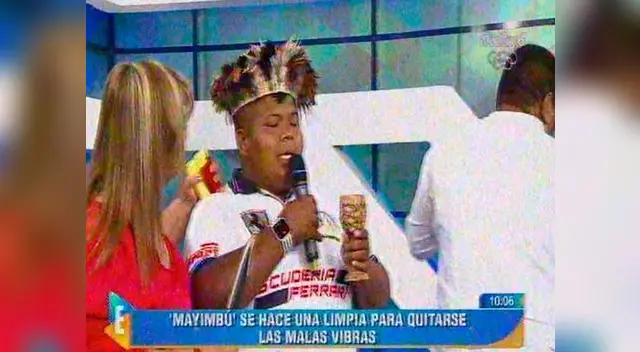 Mayimbú se hizo la 'limpia' para tener más actitud