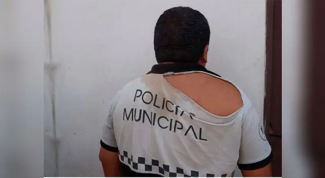 No contentos con agredirle les robaron su billetera y documentos