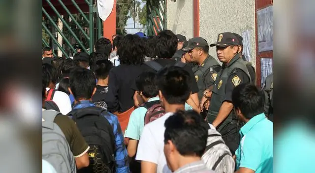 Policía tomó control de campus Policía tomó control de campus