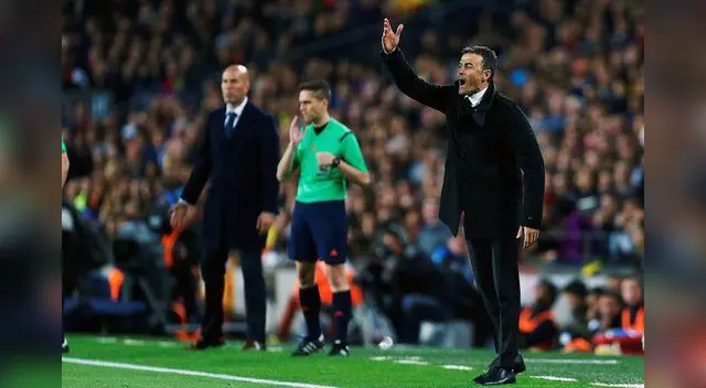 Luis Enrique, técnico del Barcelona