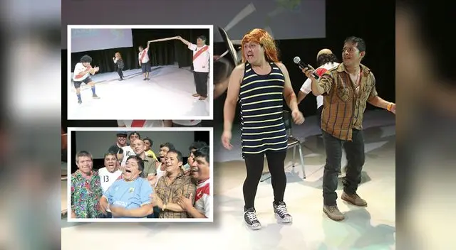 Los comediantes estarán en el teatro La Plaza hasta el 16 de abril.