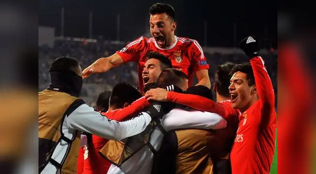 Bayern Munich vs. Benfica por Champions League.