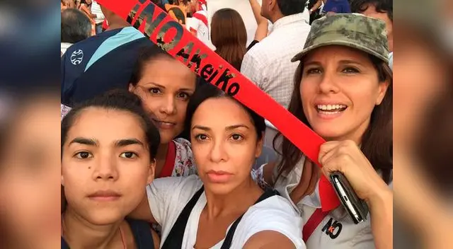 Artistas y famosos se suman a marcha contra Keiko Fujimori. Artistas y famosos se suman a marcha contra Keiko Fujimori.