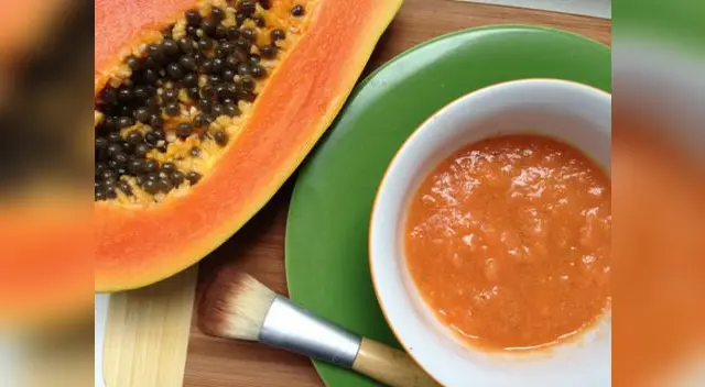 La papaya tiene nutrientes que contribuye a la belleza