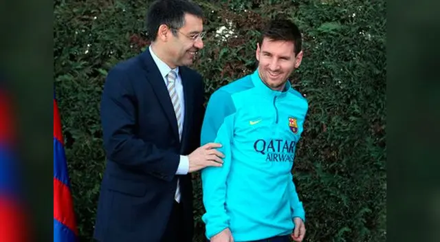 Presidente del Barcelona defiende a Messi por caso Panama Papers.