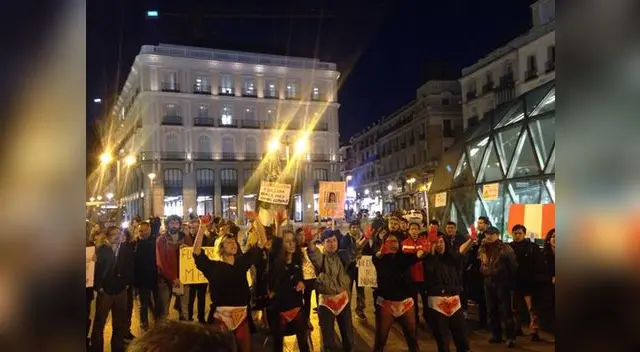 Madrid también se hizo presente en la jornada