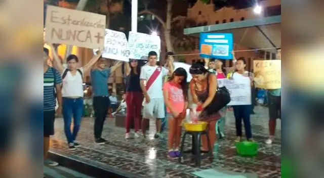 Chiclayo: hicieron lavado de bandera
