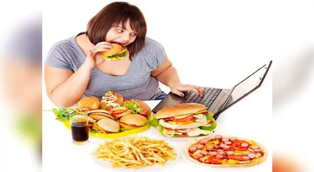 Muchos peruanos consumen comida chatarra 3 veces por semana.