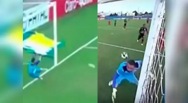 Este es el arquero con más suerte en penales. Este es el arquero con más suerte en penales.