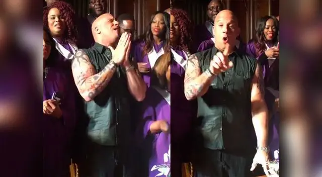 Vin Diesel en coro