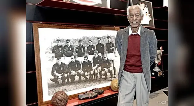 Benítez en el museo de Milán.