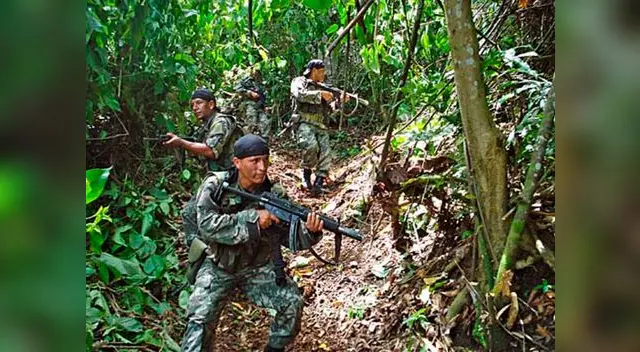 De momento se viene realizando operación militar para dar con la columna terrorista
