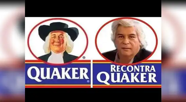 Candidato Fernando Olivera es comparado con Quaker.
