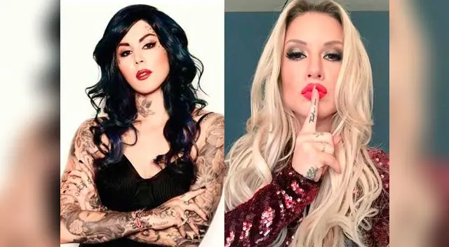 Kate Von D y Leslie Shaw