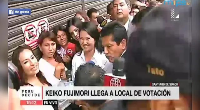 Candidata pasó momento incómodo Candidata pasó momento incómodo