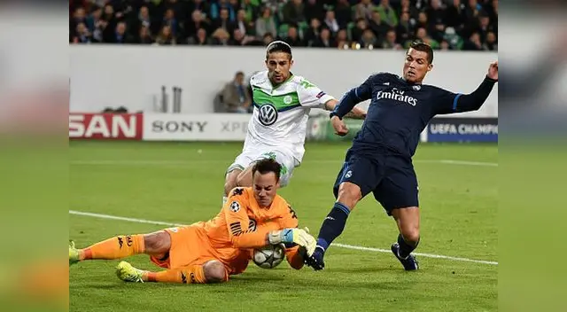 Real Madrid vs. Wolfsburgo por Champions League