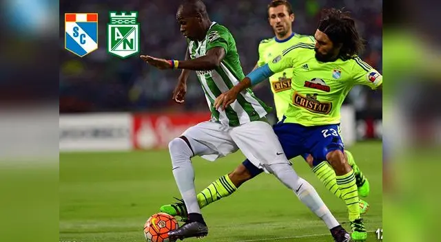 Sporting Cristal vs. Atlético Nacional por Copa Libertadores.
