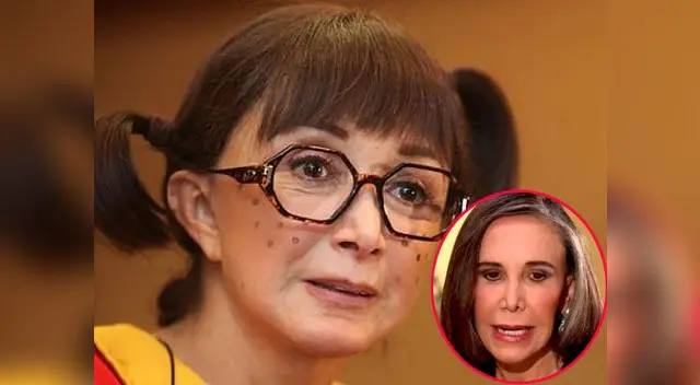 María Antonieta arremetió contra 'Doña Florinda'.