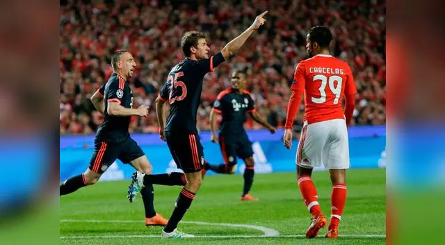 Thomas Müller decretó el empate final en el choque de vuelta por cuartos Thomas Müller decretó el empate final en el choque de vuelta por cuartos