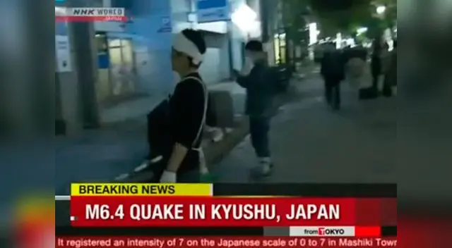 Terremoto en japón de 6.4 grados en la escala de Richter