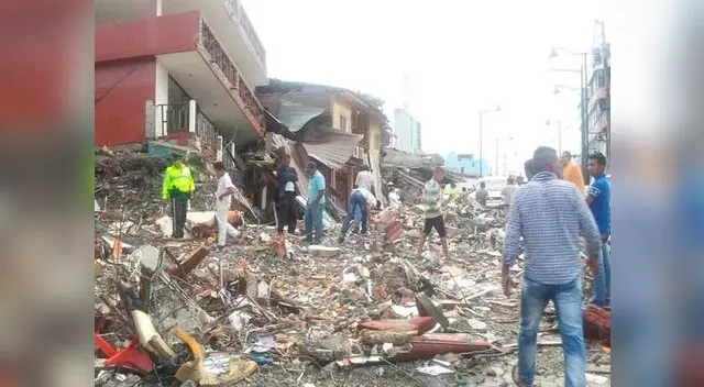 Terremoto en Ecuador Terremoto en Ecuador
