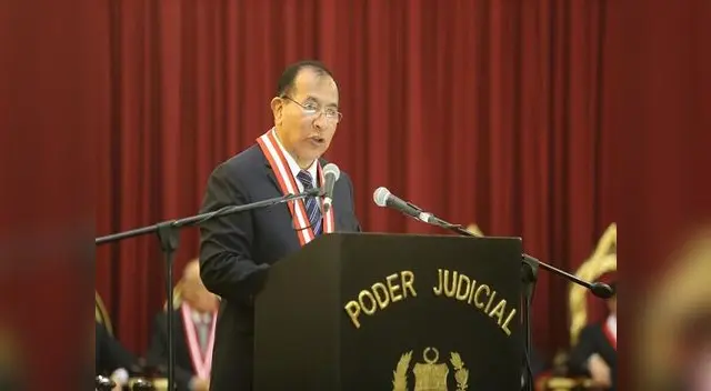Presidente del Poder Judicial Víctor Ticona pide destituir magistrados corruptos