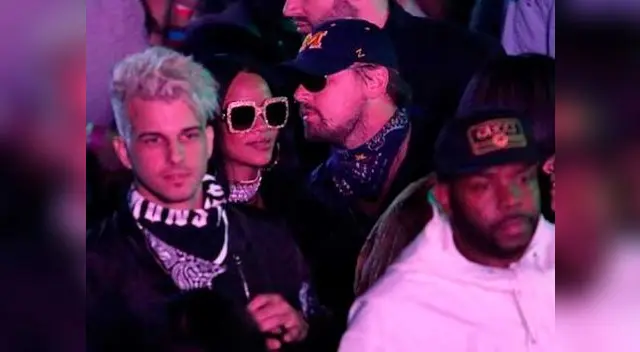 Rihanna y Leonardo DiCaprio Rihanna y Leonardo DiCaprio