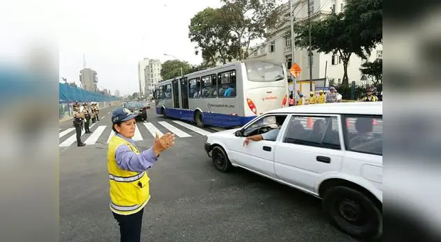 Desde ayer se reabrió en tránsito en la av. 28 de Julio