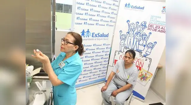 A fin de protegerlos contra hepatitis B, tétano e Influenza 