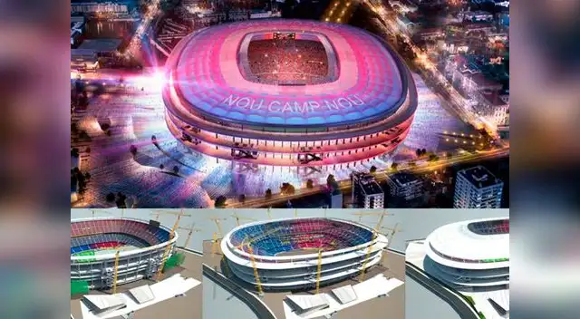 Barcelona presenta más detalles del nuevo y asombroso Camp Nou