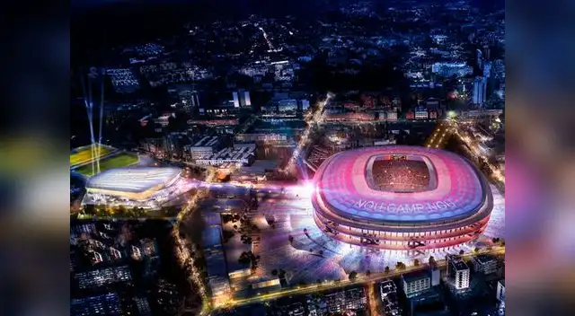 Barcelona presenta más detalles del nuevo y asombroso Camp Nou