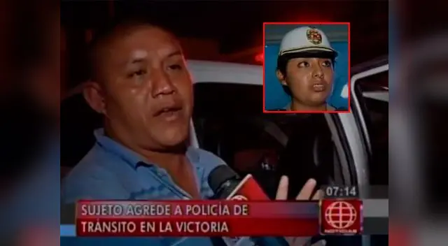 La agente fue sorprendido por el atacante La agente fue sorprendido por el atacante